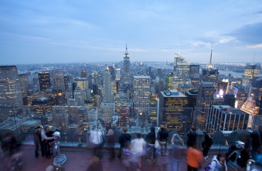 Смотровая площадка Top of the Rock - Нью-Йорк, США