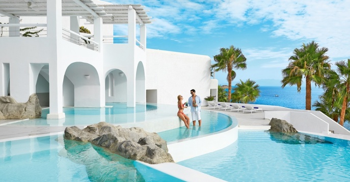 Отель Mykonos Blu Grecotel Exclusive Resort 5*