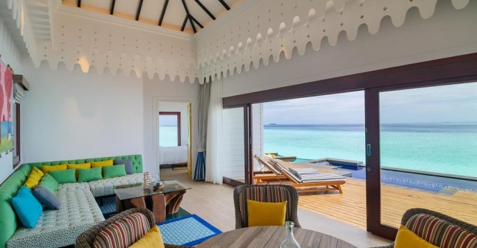 2 Overwater pool villa 2-bedroom - отель SAii Lagoon Maldives 4*, Мальдивские острова