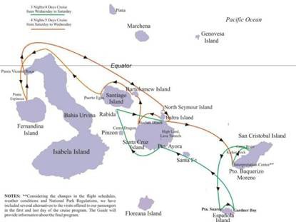 Круизы на Galapagos Explorer II - Эквадор
