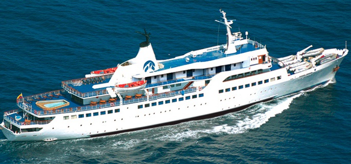 ����� �� ������������� �������� �� ������� M/V Galapagos Legend