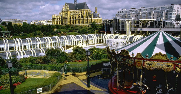 Новый зеленый сад скоро откроется в центре Парижа