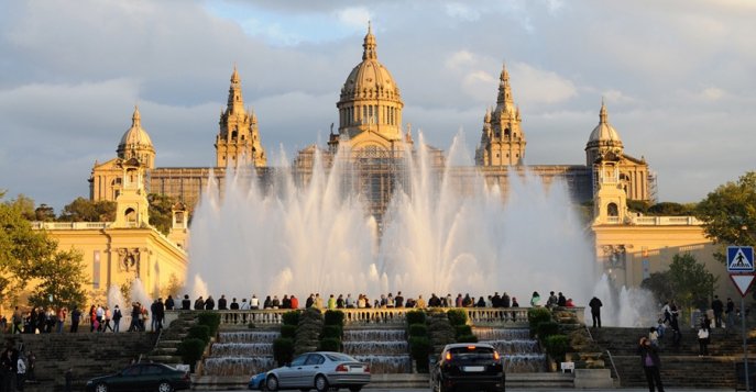 Магический фонтан Монжуика - Барселона