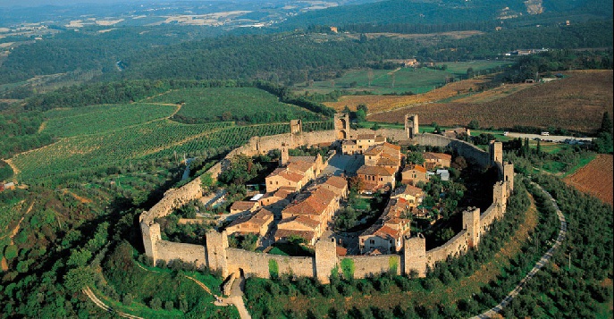 Монтериджиони: волшебный отдых в средневековой Италии