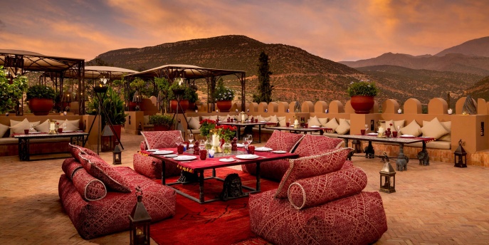 Великолепный отель Kasbah Tamadot, построенный британским миллиардером Ричардом Бренсоном