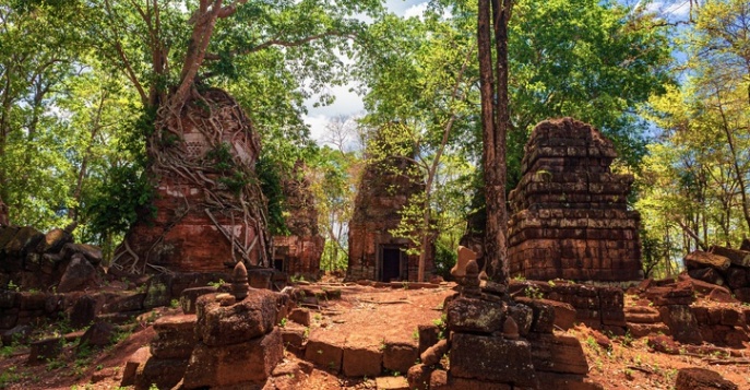 Древний храм Преа Вихеа, Камбоджа