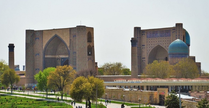 Мечеть Биби-Ханум - Самарканд, Узбекистан