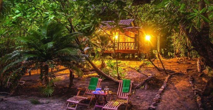 Эко-отель на острове Boulder Bay Eco, Мьянма
