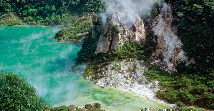 Waimangu Volcanic Valley, Новая Зеландия