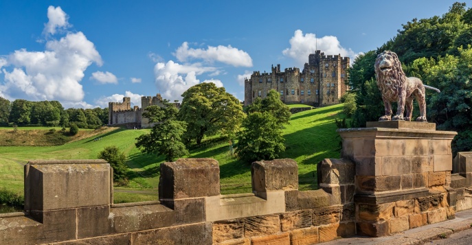 Замок Алник, Шотландия