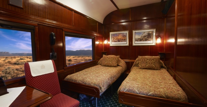 Роскошный VIP-поезд Rovos Rail