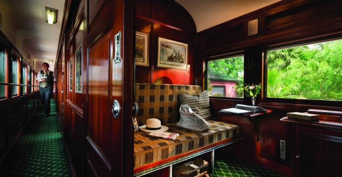 Роскошный VIP-поезд Rovos Rail