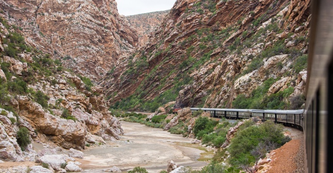 Роскошный VIP-поезд Rovos Rail