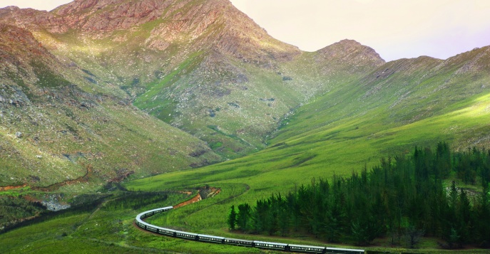 Путешествие по пяти странам Африки на роскошном VIP-поезде Rovos Rail