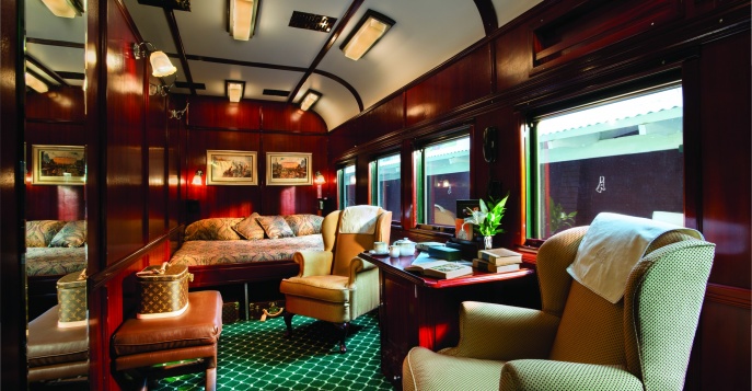 Путешествие по пяти странам Африки на роскошном VIP-поезде Rovos Rail