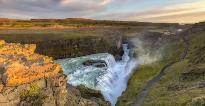Водопад Гульфосс, Исландия