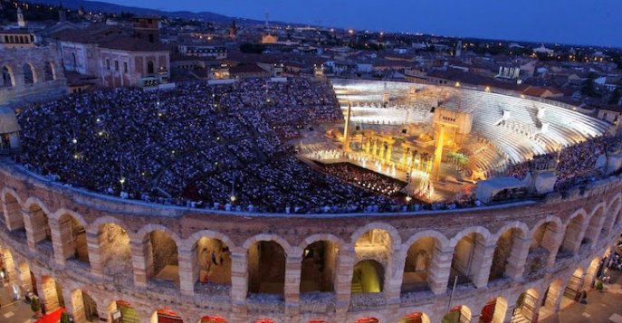 Совсем скоро: 21 июня начнется 97 Фестиваль оперы Arena di Verona в Италии