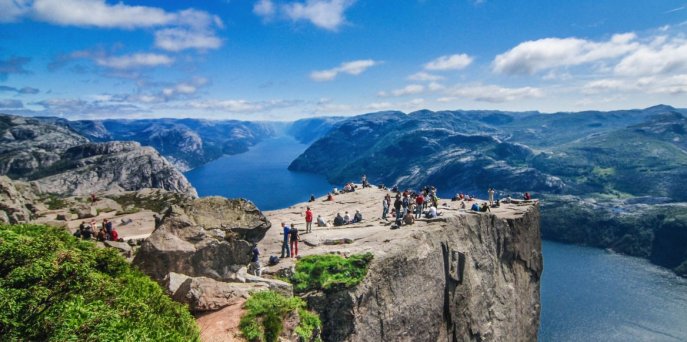 Прейкестулен, Норвегия