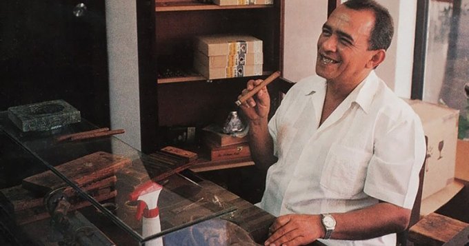Знакомство с Эдуардо Ривера - основателем  марки сигар Cochiba, Куба