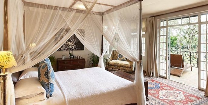 Кaren Blixen Suite, Эксклюзивный бутик-отель Giraffe Manor - Найроби, Кения Кaren Blixen Suite, Эксклюзивный бутик-отель Giraffe Manor - Найроби, Кения