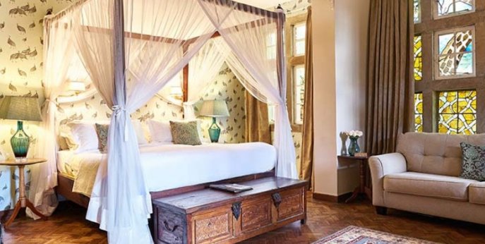 Edd Superior room, Эксклюзивный бутик-отель Giraffe Manor - Найроби, Кения Edd Superior room, Эксклюзивный бутик-отель Giraffe Manor - Найроби, Кения