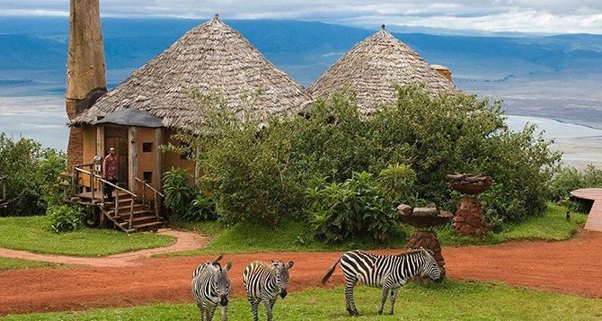 Отель Ngorongoro Crater Lodge 5*, Танзания