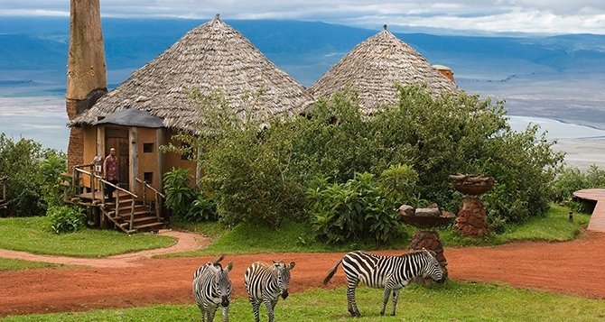 Отель Ngorongoro Crater Lodge 5*, Танзания