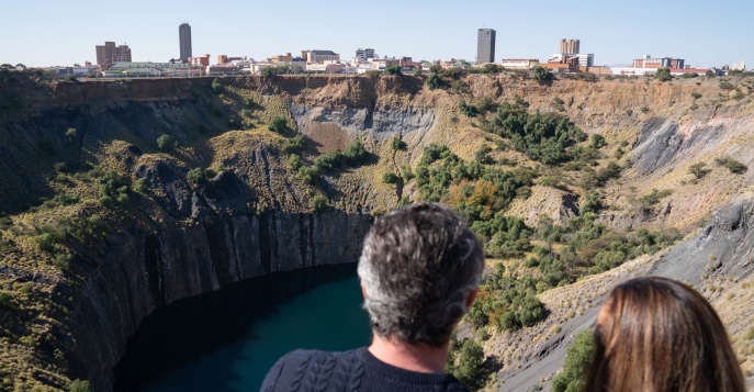 Кимберлийский алмазный рудник, ЮАР