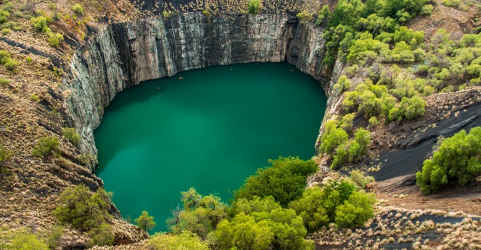 Экскурсия в шахту Кимберли - музей под открытым небом