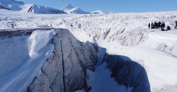 Ледник Фритьофбрин - Шпицберген, Норвегия