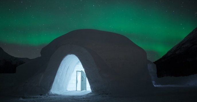 Ледяной отель Ice Dome - Тромсё, Норвегия