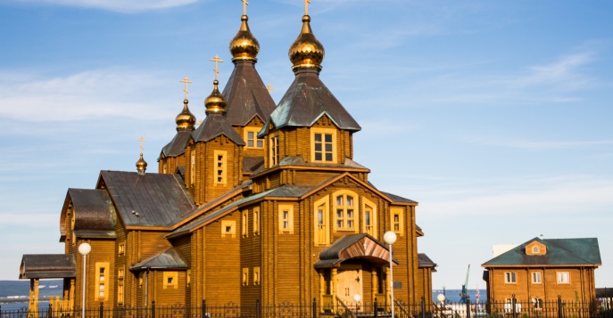 Православная церковь Анадыре - Чукотка, Россия