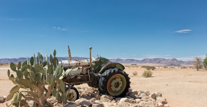 Небольшой городок Солитер посреди пустыни, известный своим яблочным пирогом. Также здесь стоят старинные автомобили, вписанные в живописный пейзаж.