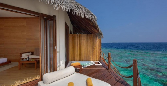 Отель Adaaran Select Meedhupparu – Premium All Inclusive 4* - атолл Раа, Мальдивские острова