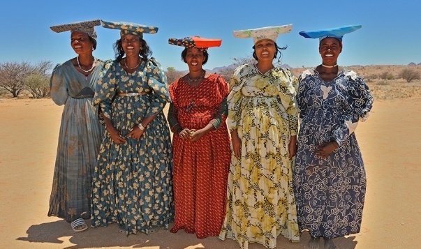 Племя Гереро в Намибии