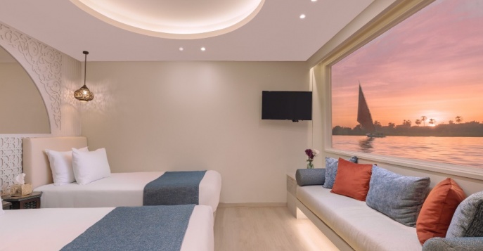 Судно «Nawara Luxury Dahabiya»