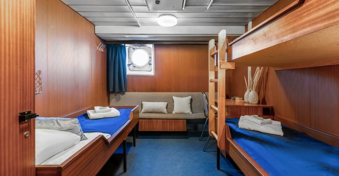 Каюта судна «Академик Шокальский»