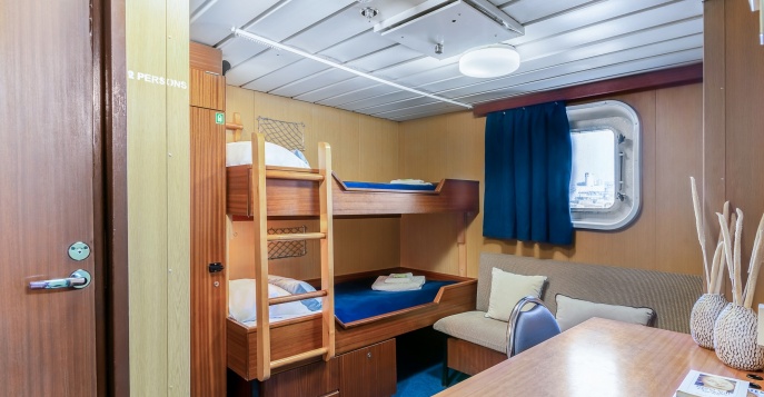 Каюта судна «Академик Шокальский»