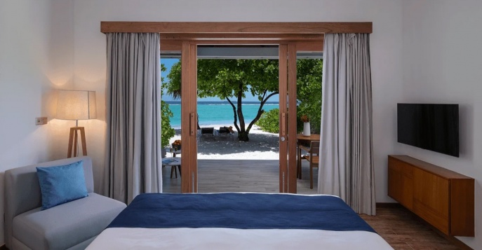 Sunset Beach Villa в отеле Ifuru Island Resort Maldives 5*