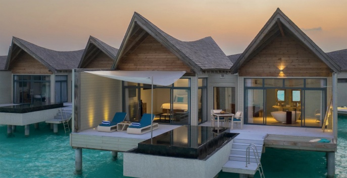 Overwater Lagoon Villa With Pool в отеле Kuredhivaru Resort & Spa 5*