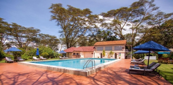 Лодж Lake Naivasha Country Club - озеро Найваша, Кения
