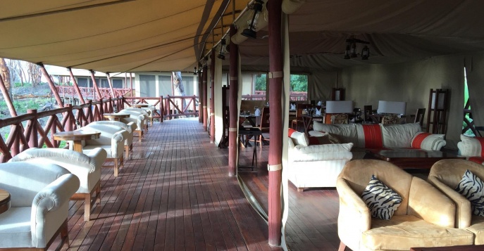 Кэмп Kiboko Luxury Camp - озеро Найваша, Кения	