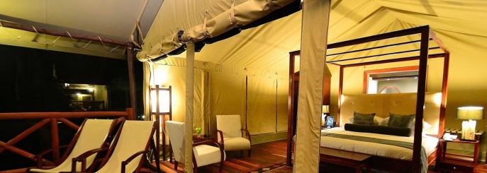 Кэмп Kiboko Luxury Camp - озеро Найваша, Кения	