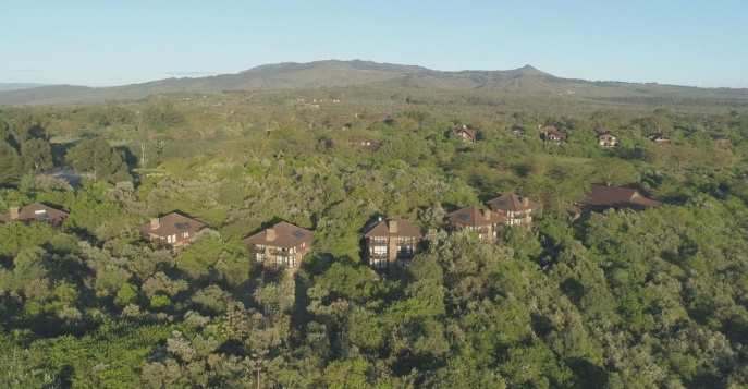 Лодж Great Rift Valley Lodge & Golf Resort - озеро Найваша, Кения