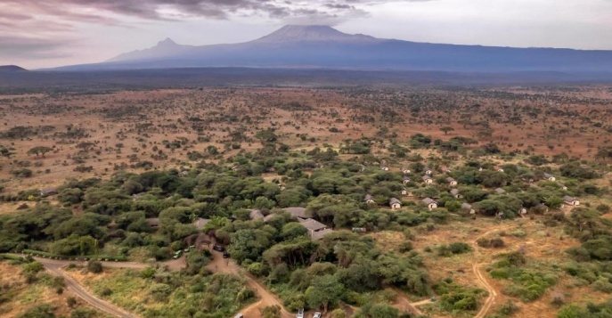 Лодж Amboseli Sentrim Lodge - парк Амбосели, Кения