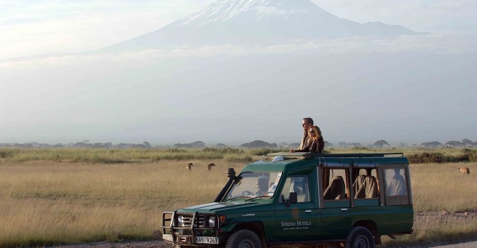 Лодж Amboseli Serena Safari Lodge - парк Амбосели, Кения