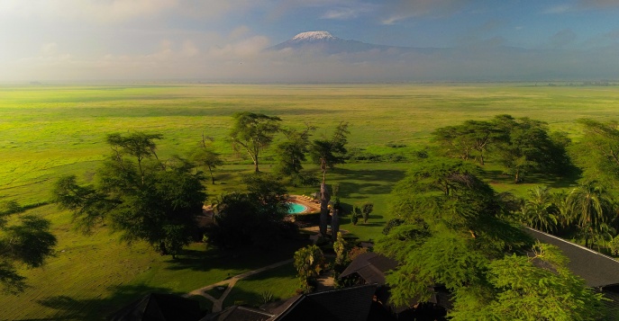 Лодж Ol Tukai Lodge - парк Амбосели, Кения