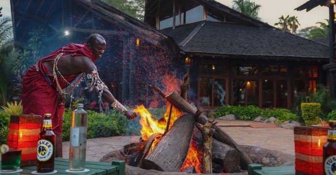 Лодж Ol Tukai Lodge - парк Амбосели, Кения