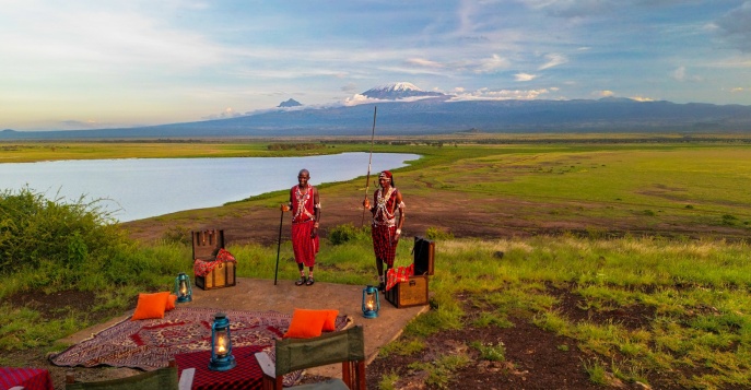 Лодж Ol Tukai Lodge - парк Амбосели, Кения