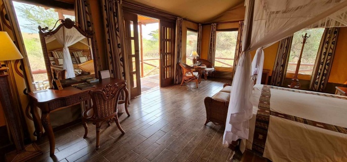 Кэмп Kilima Safari Camp - парк Амбосели, Кения